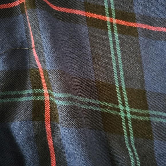 Stoosh Blue Button Down Flannel Size M - Picture 8 of 8